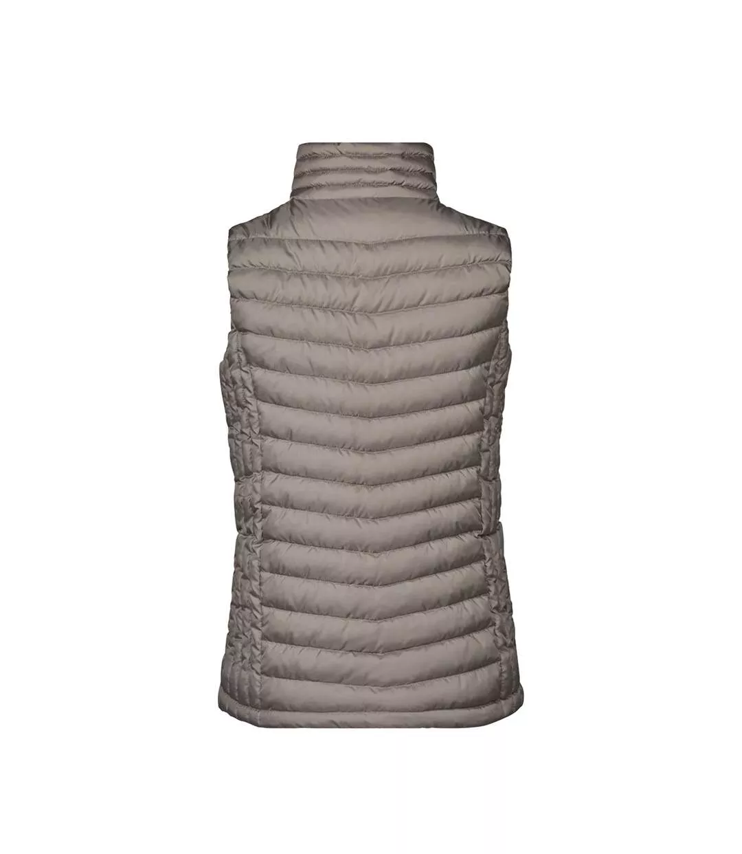 Womens/ladies Zepelin Padded Body Warmer Driftwood Tee Jays-2