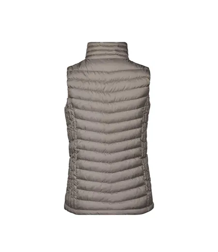 Womens/ladies Zepelin Padded Body Warmer Driftwood Tee Jays