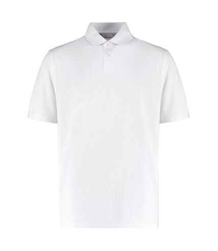 Kustom Kit Mens Premium Cooltex Plus Regular Polo Shirt (White)