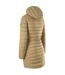 Trespass - Doudoune longue SANTUZZA - Femme (Kaki) - UTTP5561-2
