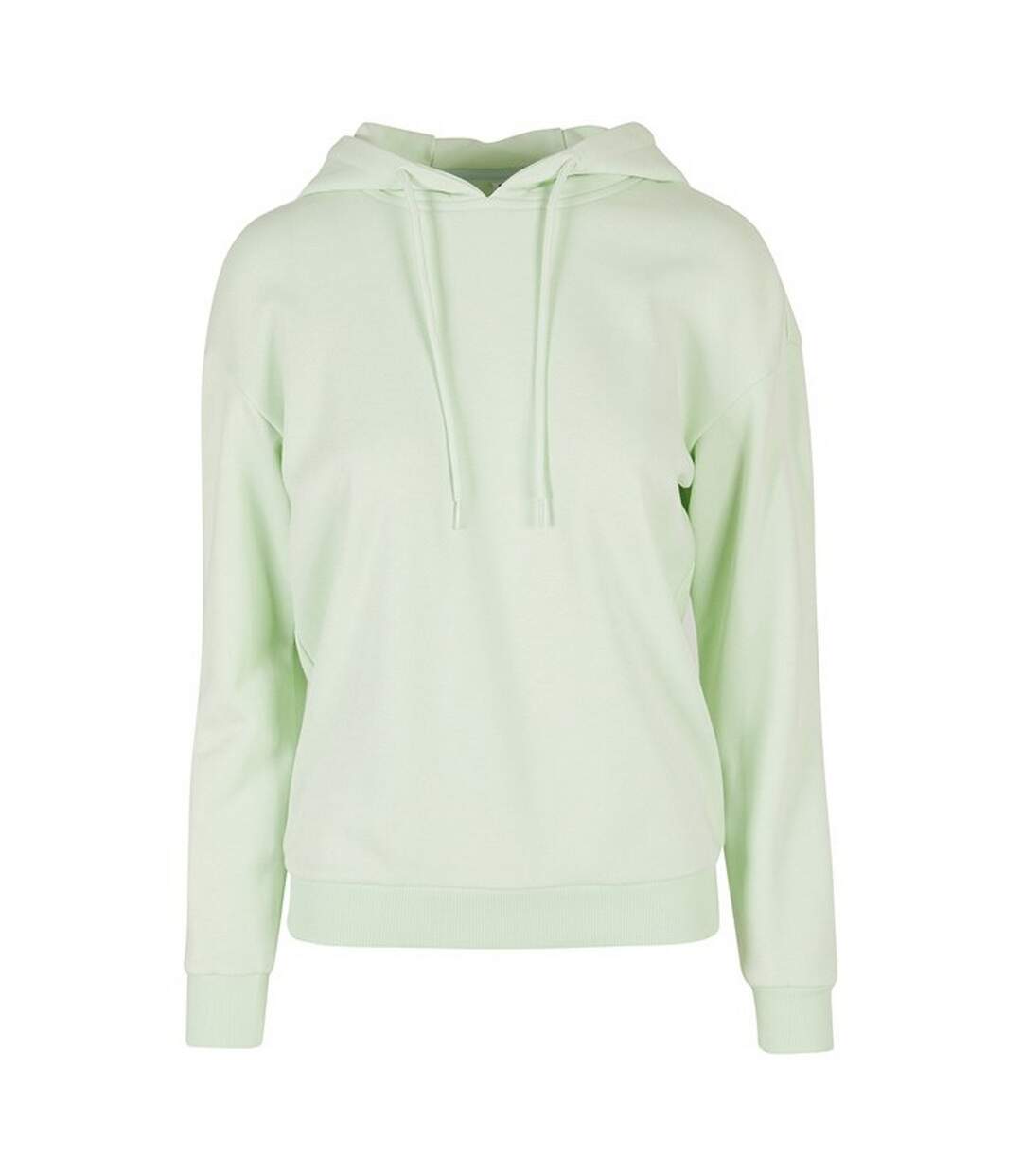 Sweat À Capuche Femme Menthe Clair Build Your Brand-1