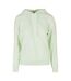 Sweat À Capuche Femme Menthe Clair Build Your Brand-1