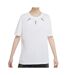 T-shirt Blanc Femme Nike Tee Mini Swoosh - S