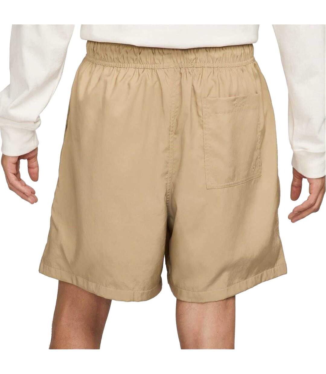 Mens Sportswear Essentials Shorts Khaki Green Nike-3