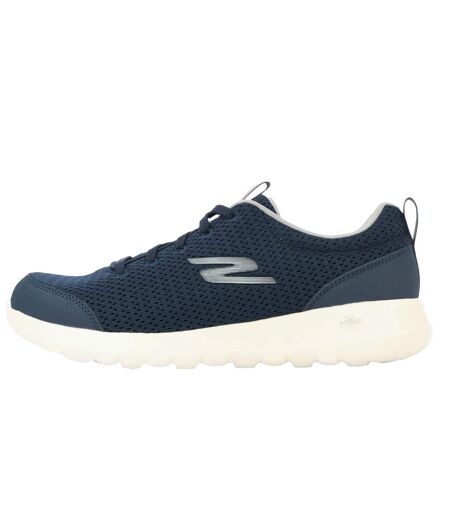 Mens go walk max progressor trainers navy/grey Skechers