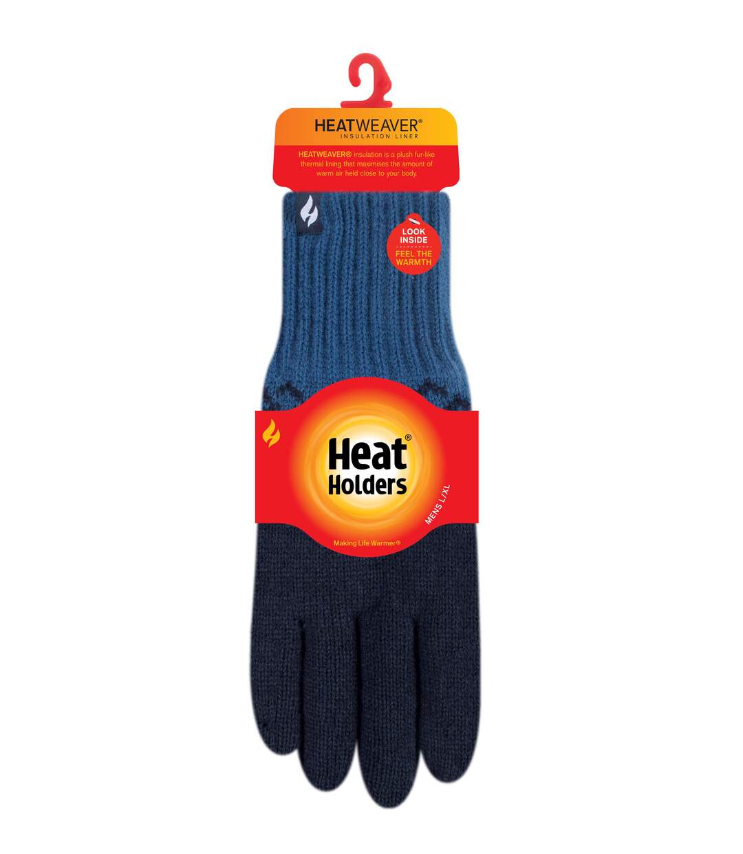 Heat Holders - Gants À Motifs Doublés En Polaire Pour Homme Pour L'hiver-2