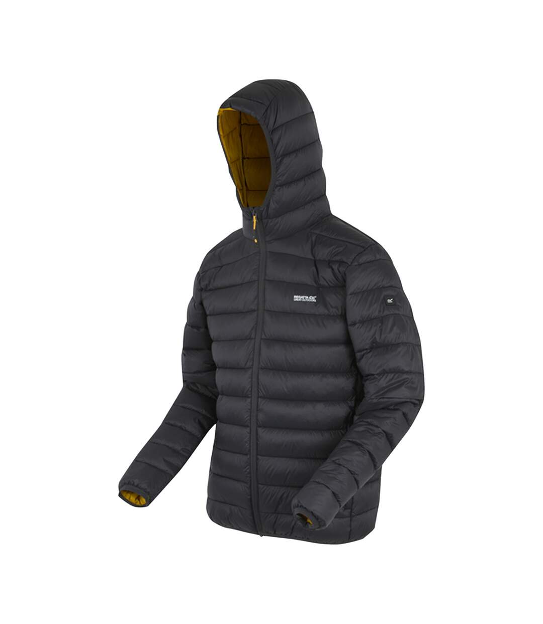 Doudoune Matelassée Marizion Homme Cendre Jaune Or Regatta-3