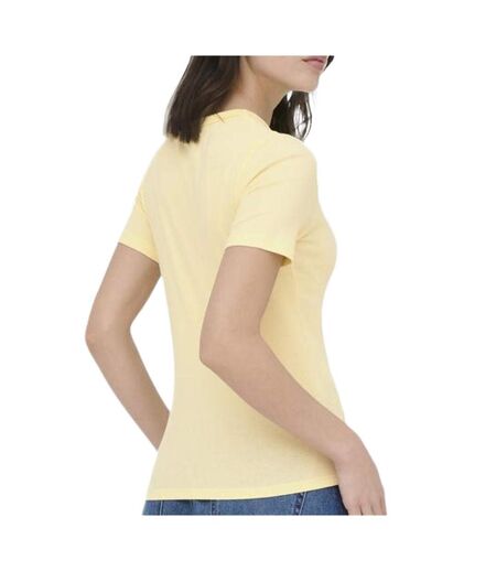 T-Shirt jaune femme jdy lucky