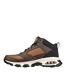 Skechers Mens Envoy Bulldozer Leather Skech-Air Sneakers (Brown) - UTFS9838