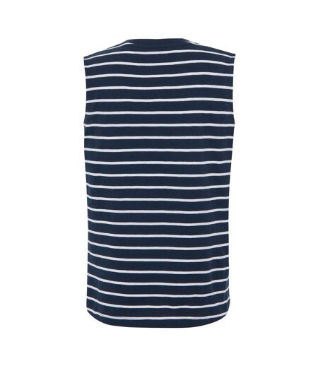 Womens/ladies fariene striped sleeveless top navy/white Regatta