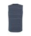 Womens/ladies fariene striped sleeveless top navy/white Regatta-2