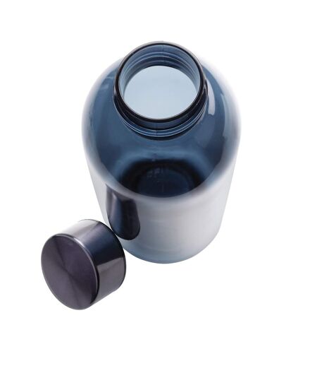Metallic lid leakproof water bottle one size blue XD Collection