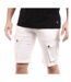 Bermuda Cargo Blanc Homme Paname Brothers Betty - L