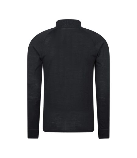 Haut Thermique Manches Longues Quest Adulte Noir Mountain Warehouse