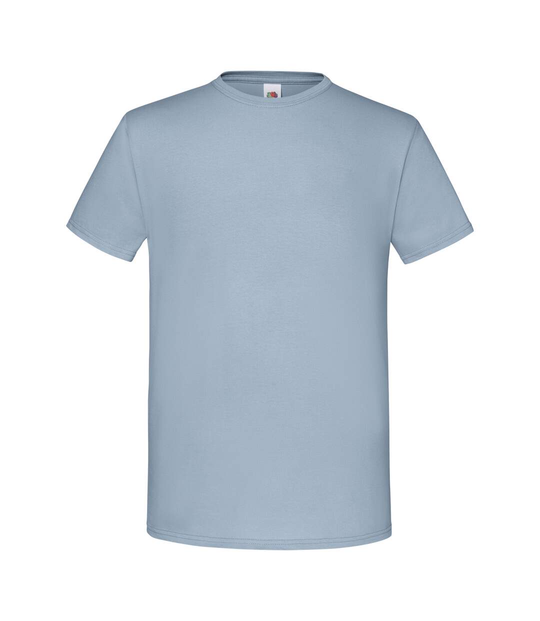 Mens Iconic T-shirt Mineral Blue Fruit Of The Loom-1