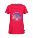 Regatta - T-shirt FILANDRA - Femme (Rose bonbon) - UTRG7116