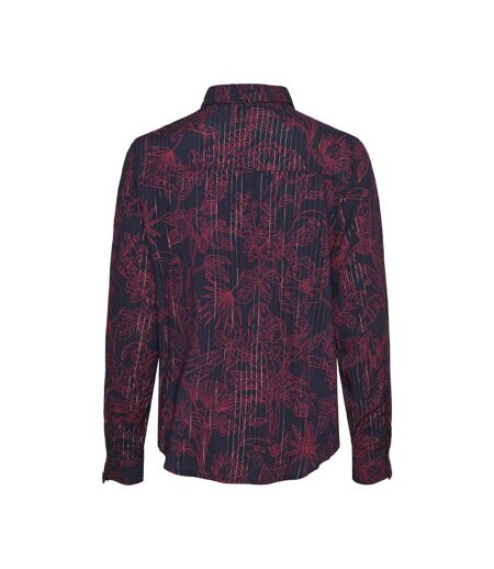 Chemise marine/rose femme pieces nirinda