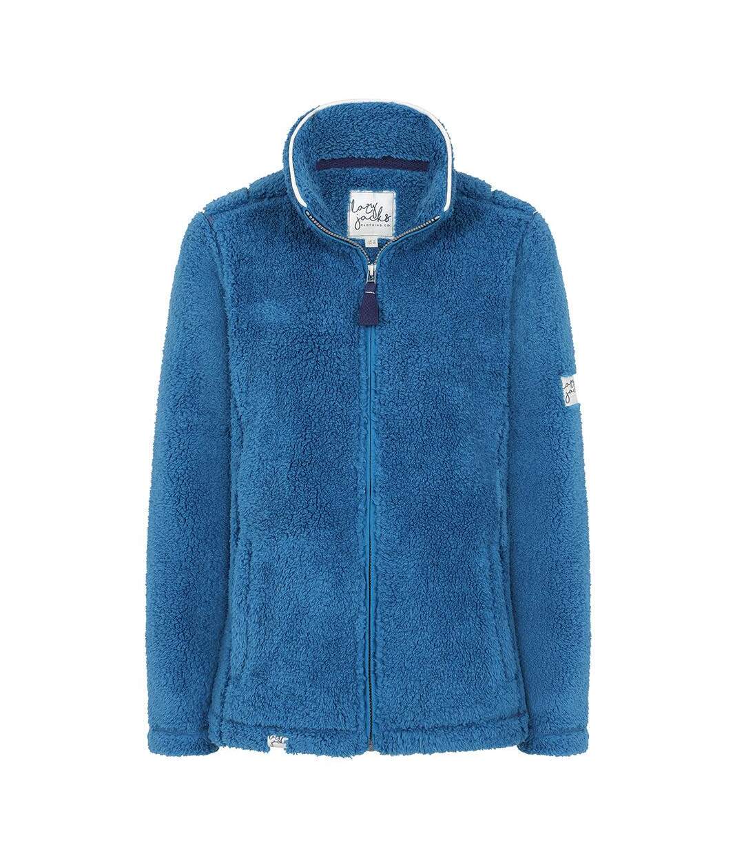 Veste Polaire Femme Bleu Sarcelle Lazy Jacks-1