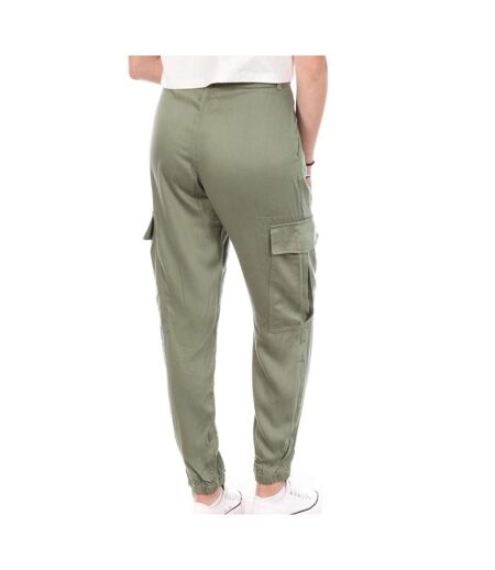 Pantalon fluide kaki femme lee cooper okarta - 26