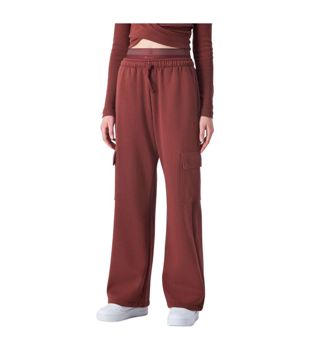 Pantalon À Poches Femme Marron Champion-1