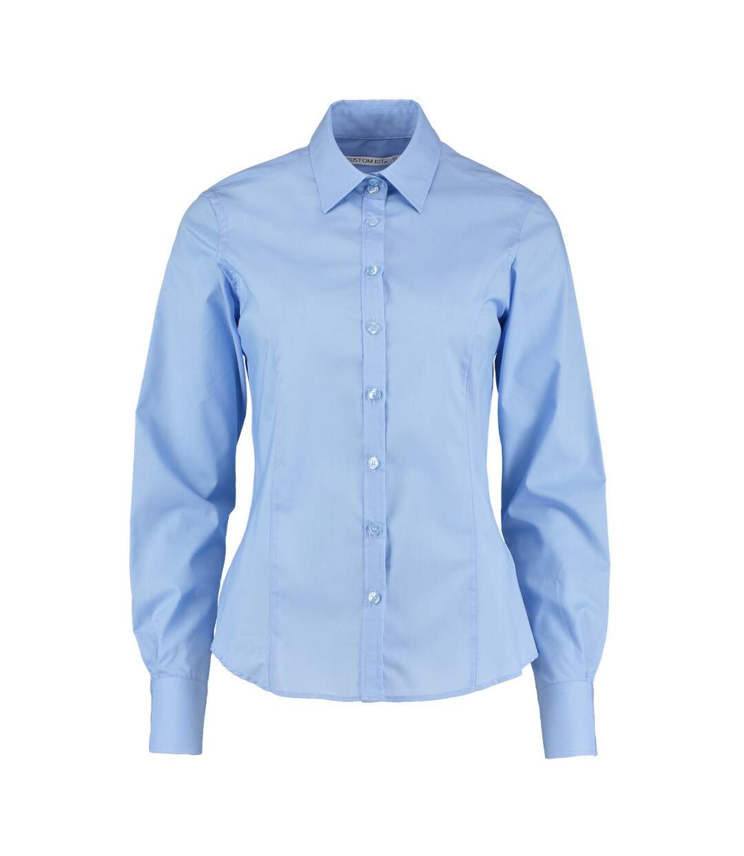 Chemise formelle femme bleu clair Kustom Kit