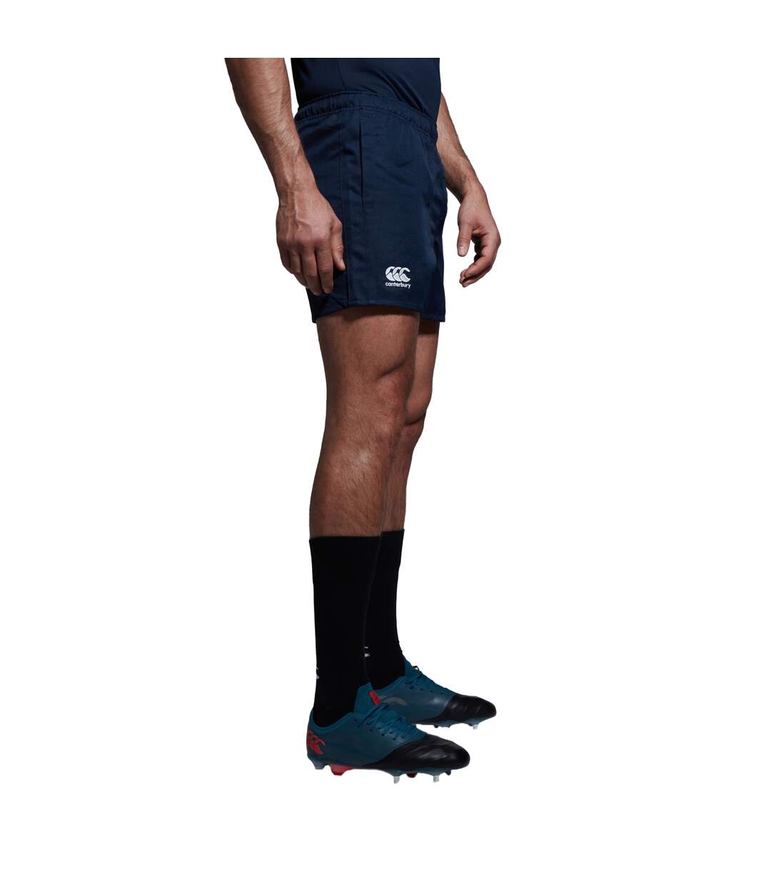 Mens Professional Polyester Shorts Navy Canterbury-4