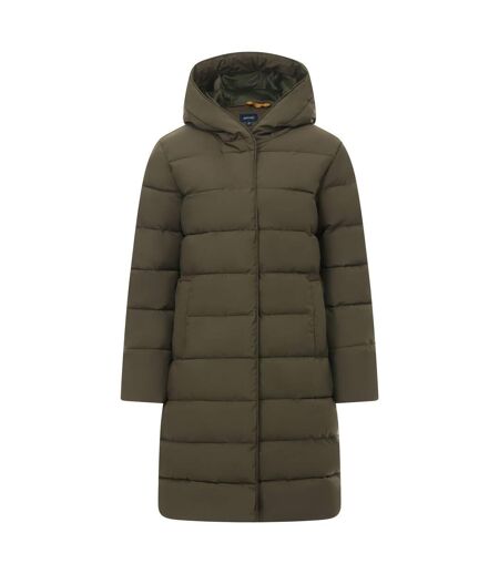 Doudoune Motif/style Matelassé Nehiala Femme Kaki Foncé Regatta