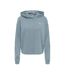 Sweat à capuche bleu femme  only play life-1