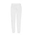 Mens Classic Elasticated Cuff Jogging Bottoms White Fruit Of The Loom-1