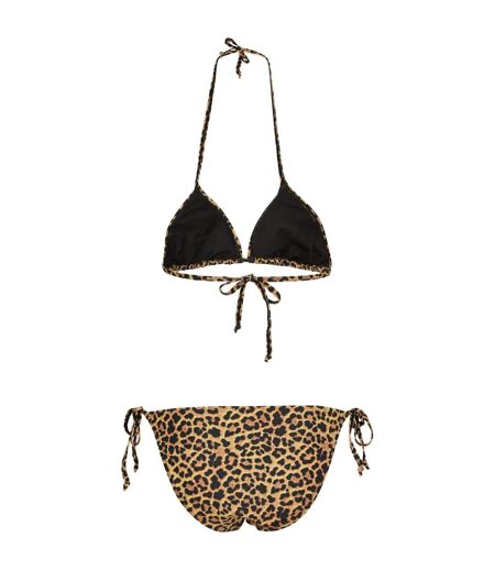 Bikini Femme Marron Noir Urban Classics