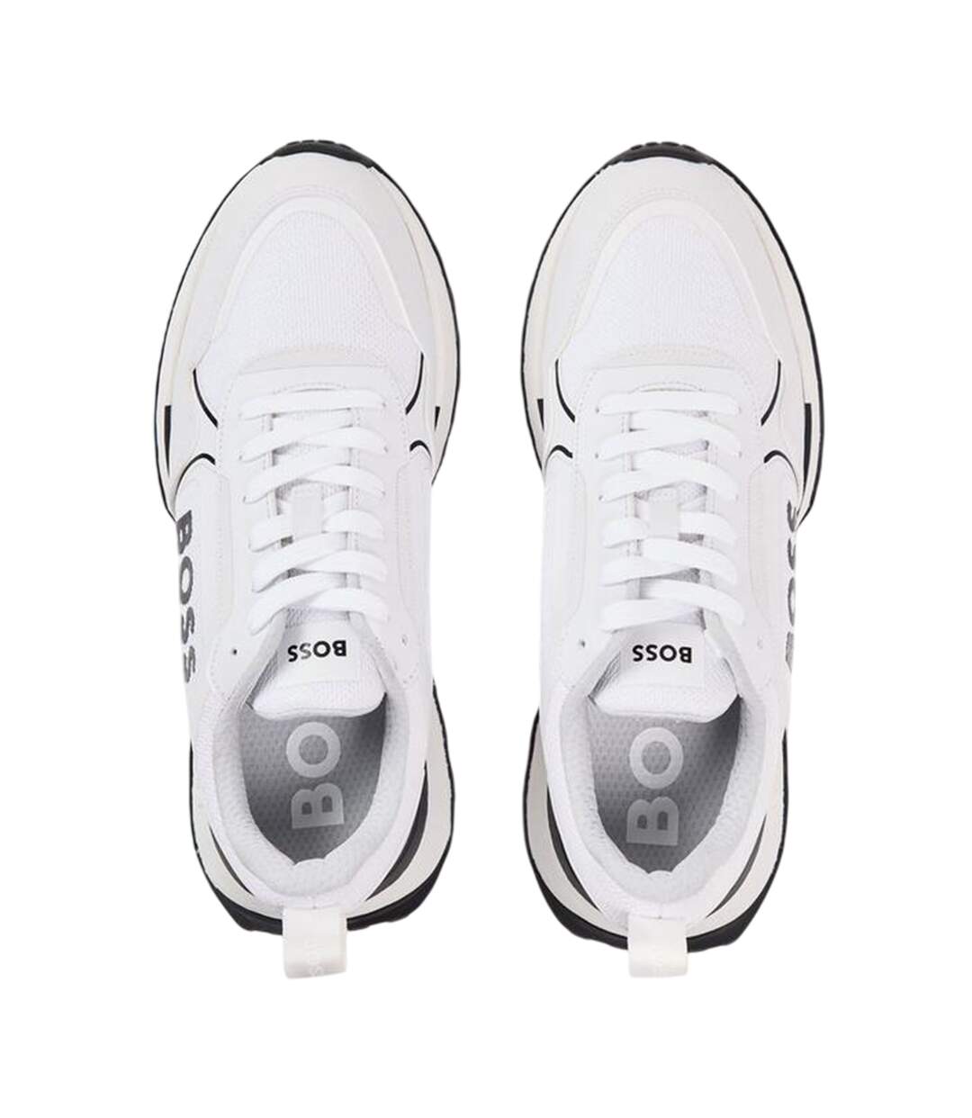 Mens Jonah Runn Low Cut Trainers Natural Boss-3