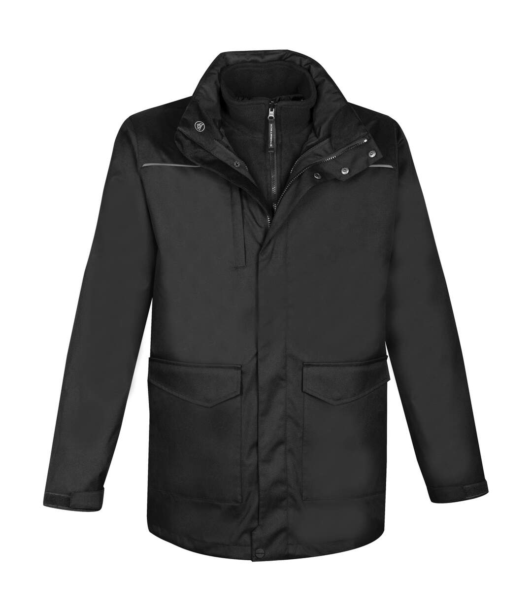 Stormtech Mens Vortex HD 3-in-1 System Parka (Black)