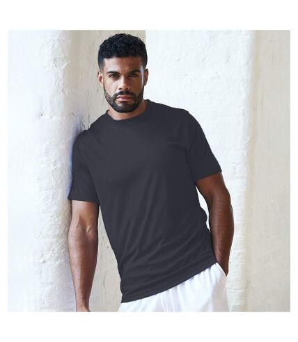 AWDis Just Cool Mens Smooth Short Sleeve T-Shirt (Charcoal)
