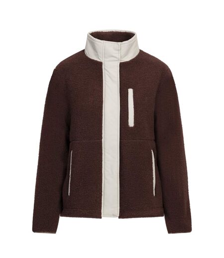Womens/ladies Yuill Fleece Jacket Mocha Trespass