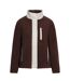 Womens/ladies Yuill Fleece Jacket Mocha Trespass-3