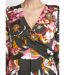 Robe cache-c¿ur motif fleuri japonisant-3