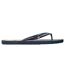 Mens Logo Flip Flops Navy Quiksilver-1