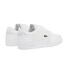 Mens Court Cage Leather Trainers White Lacoste-2
