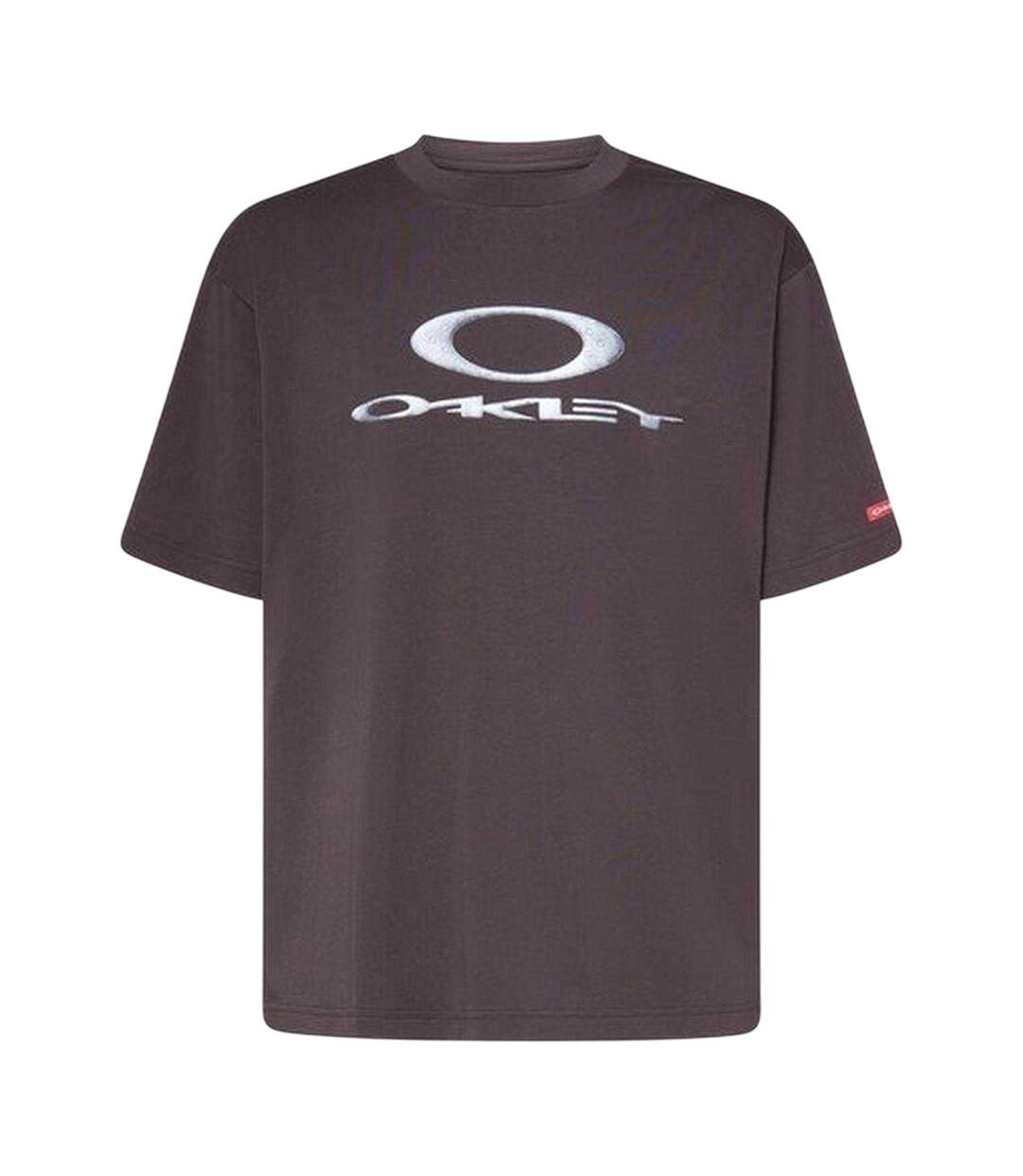 T-shirt Motif/style Logo New Retro Homme Noir Ombre Oakley-2