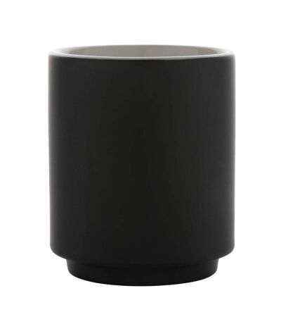 Stackable ceramic 180ml mug one size black/white XD Collection