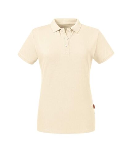 Russell Womens/Ladies Pure Organic Polo (Natural) - UTBC4663