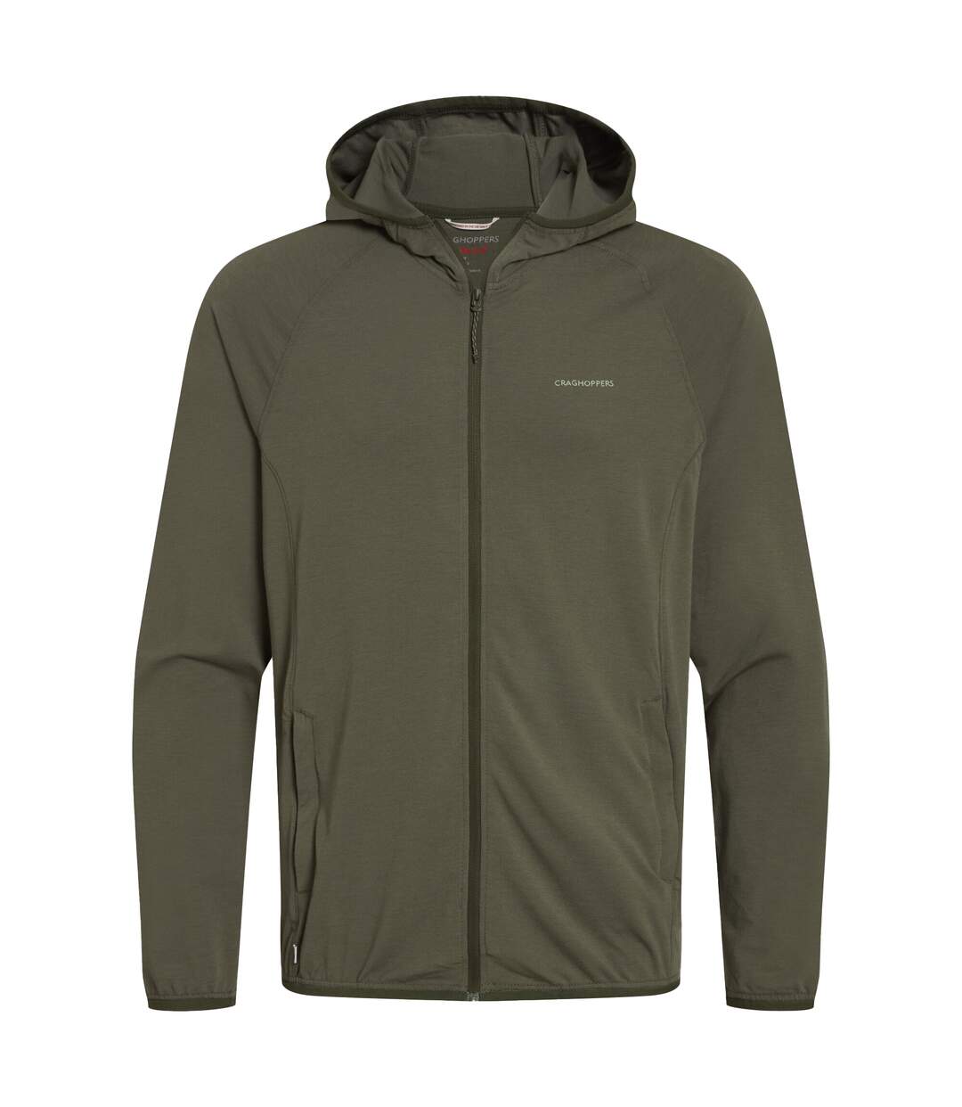 Mens Nadim Nosilife Hooded Jacket Dark Sage Craghoppers-2