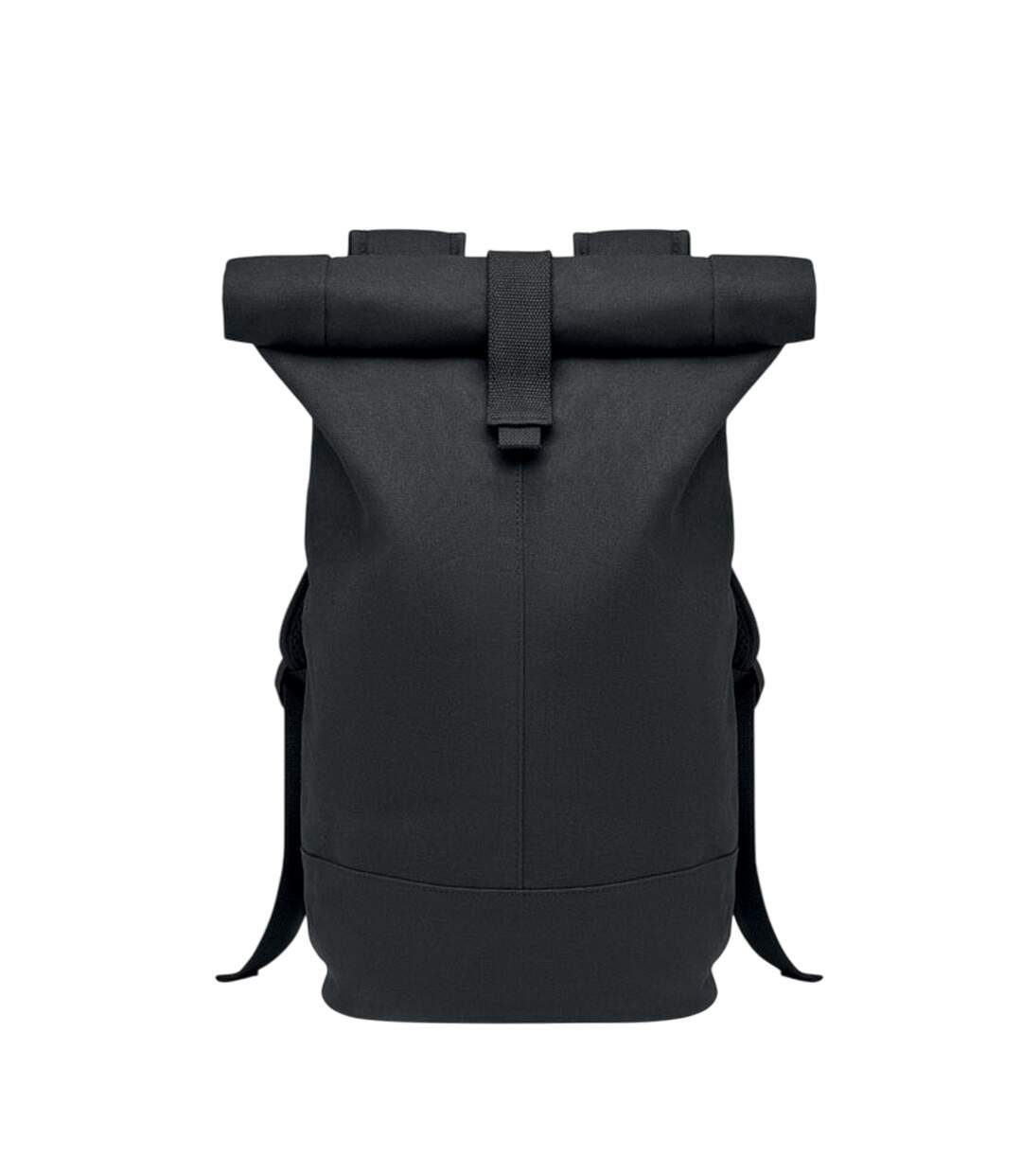Zurich Roll Washed Canvas Backpack One Size Black MidOcean-1