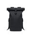 Zurich Roll Washed Canvas Backpack One Size Black MidOcean-1