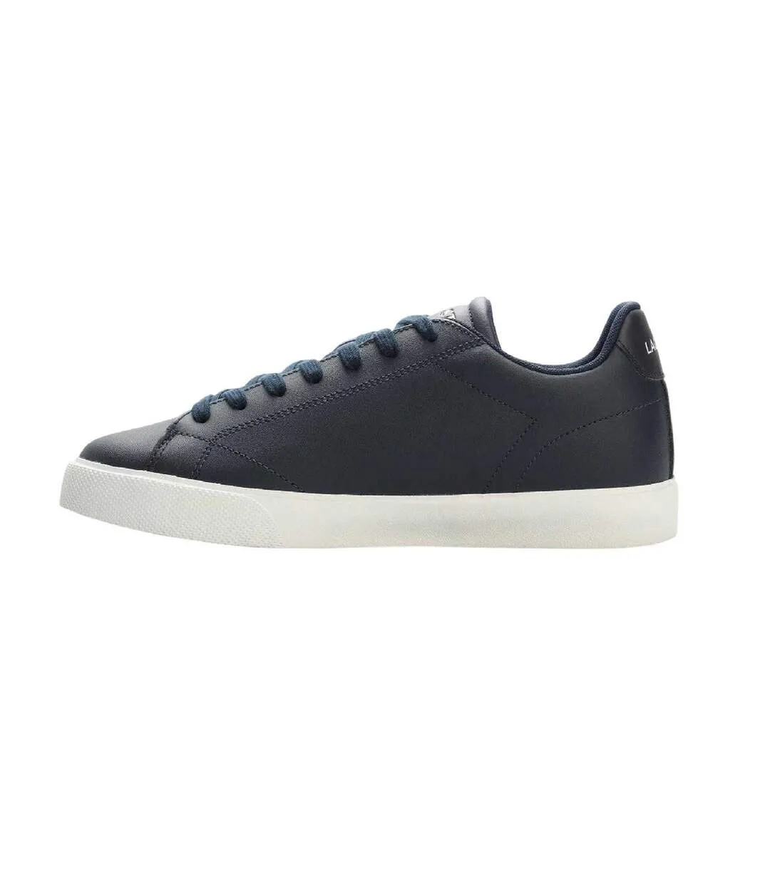 Baskets Motif/style Crocodile Lerond Set Homme Bleu Marine Blanc Lacoste-3