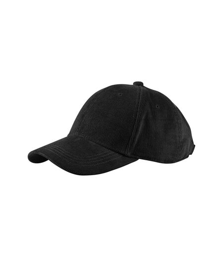 Unisex Adult Baseball Cap Black Beechfield