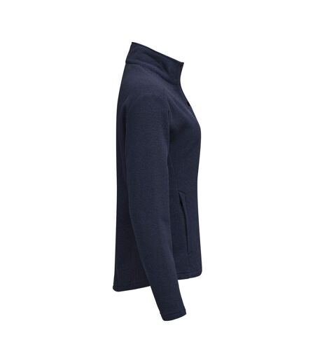 Womens/ladies Hunts Point Fleece Jacket Dark Navy Cutter & Buck