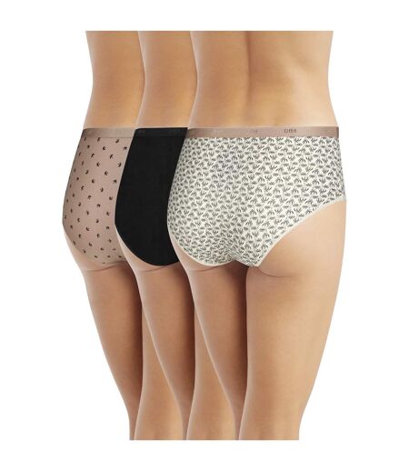 Lot de 3 Shorties Les Pockets Coton