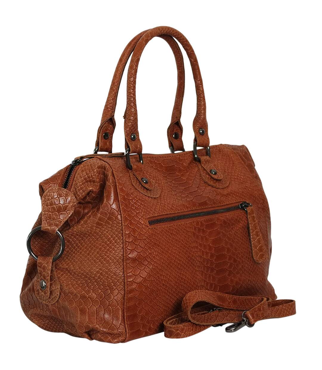 Sac bowling cuir italien-2