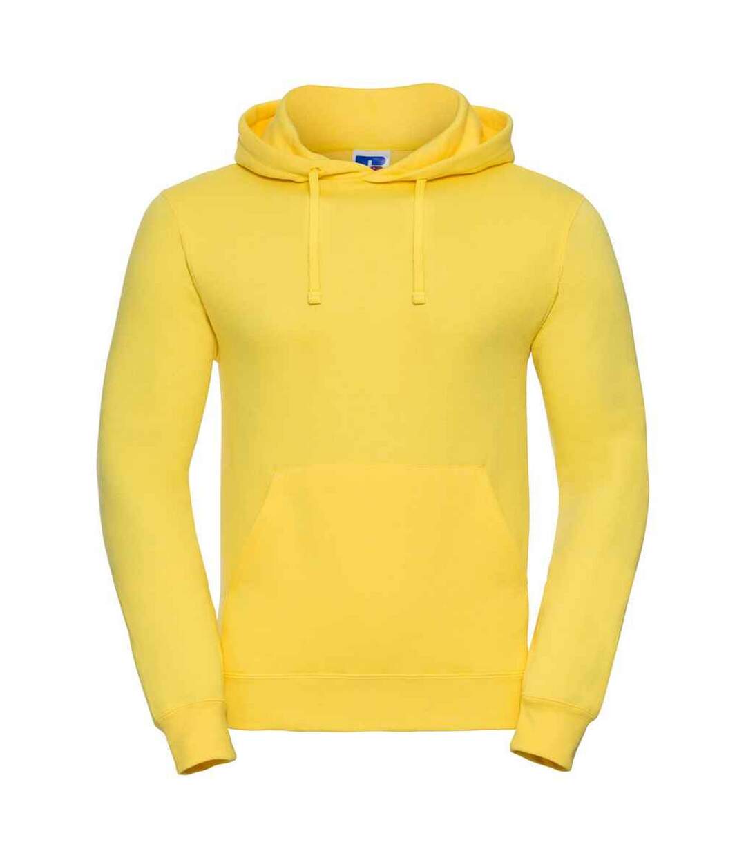 Sweat à capuche homme jaune Russell Russell